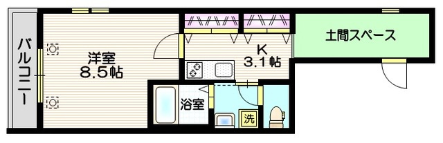 ヘーベルメゾンときわ台の間取り|間取り図