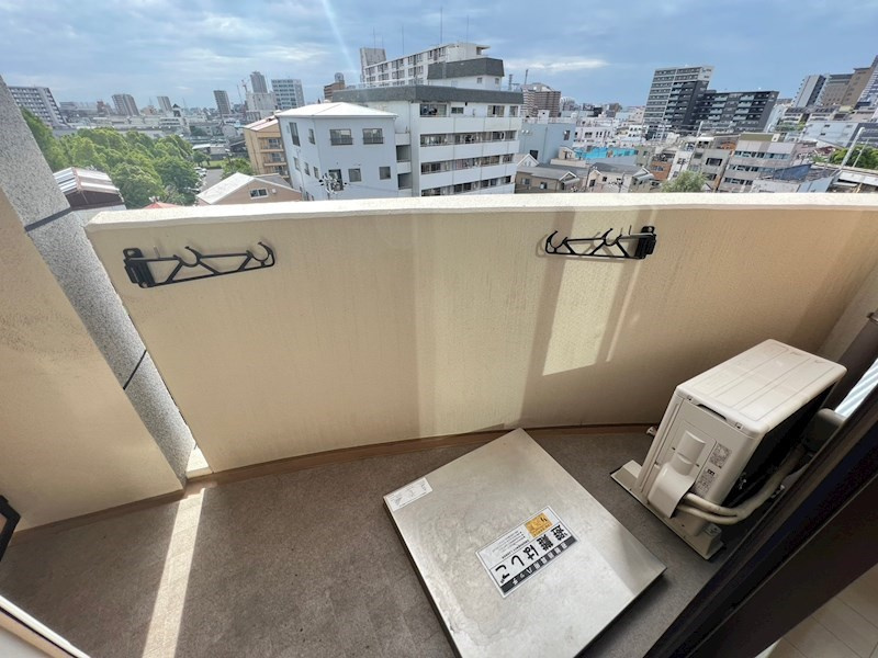 大阪市浪速区久保吉１丁目の賃貸マンションのバルコニー