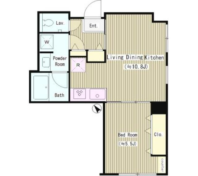 高橋マンションの間取り