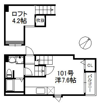 POLARIS Crane JIGYOの間取り