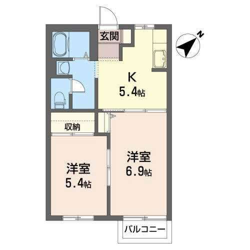 バリュージュＦ・Ｔの間取り