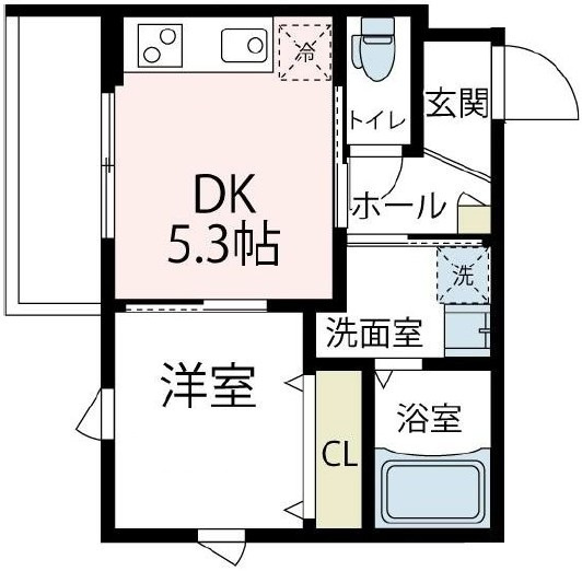 レジーナ川崎の間取り|間取りです。
