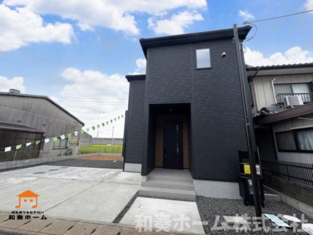 リナージュ ネクスジー 藍住町勝瑞01期の前面道路含む現地写真