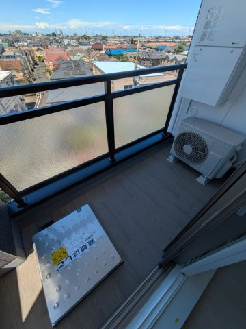 練馬区関町北5丁目マンションのバルコニー