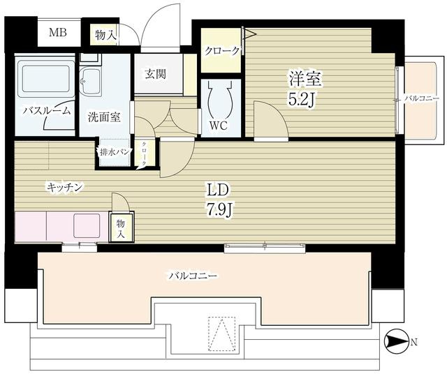 コーボック新小金井の間取り