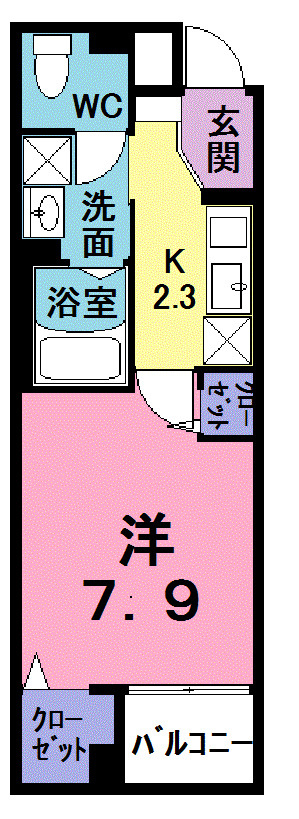オレンティアの間取り