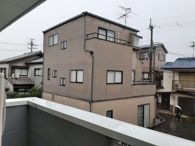 キャンパニュールＢ棟のバルコニー