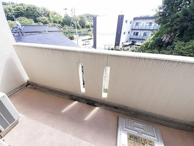 サンリット　グローヴのバルコニー