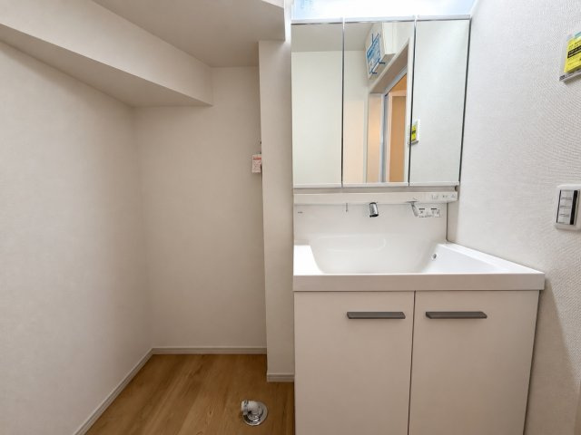 湖南市宝来坂二丁目の独立洗面台