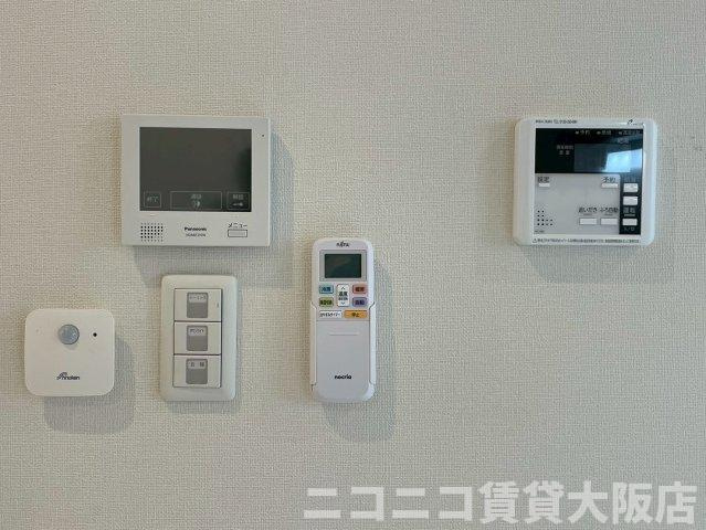 大阪市城東区中浜２丁目のアパートのセキュリティ