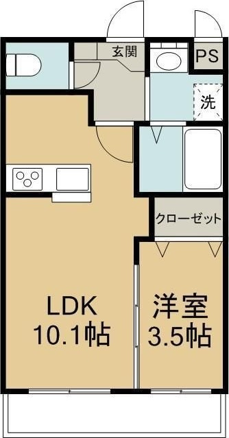 アルト泉宮の間取り