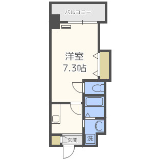 Uresidence京橋の間取り