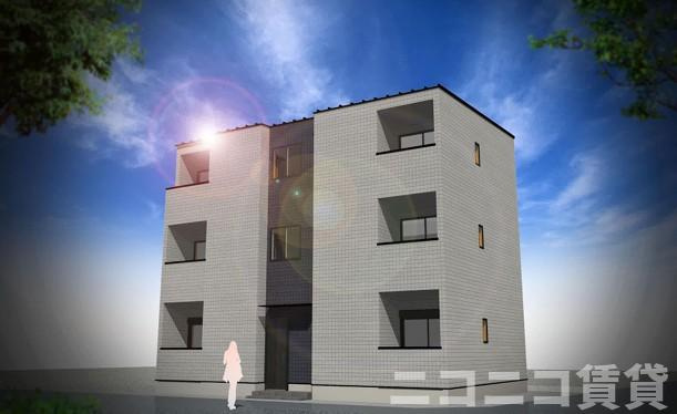 【外観パース】 | Le Repos 西新井 | 建設中の為