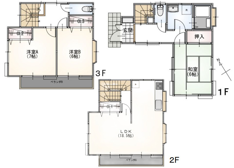 川越市大仙波　中古戸建