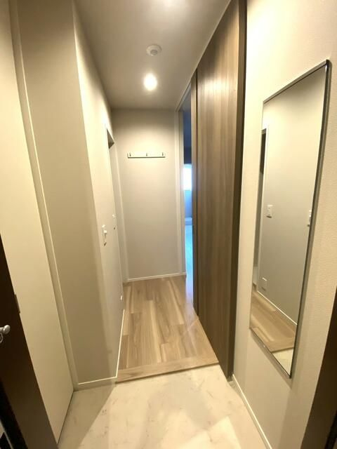 プルナス蒲田の玄関