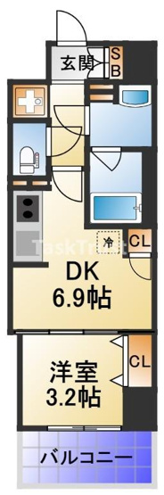 【間取り】 | Dimora靭公園