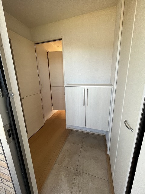 リヴピークの玄関