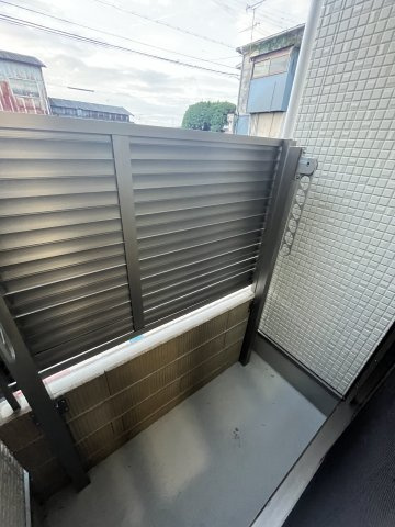 カプラン芝町のバルコニー