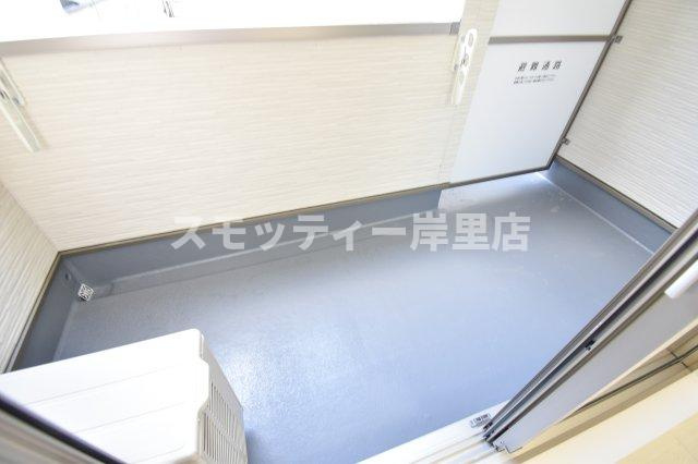 ラモーナ玉出東Ⅱのバルコニー