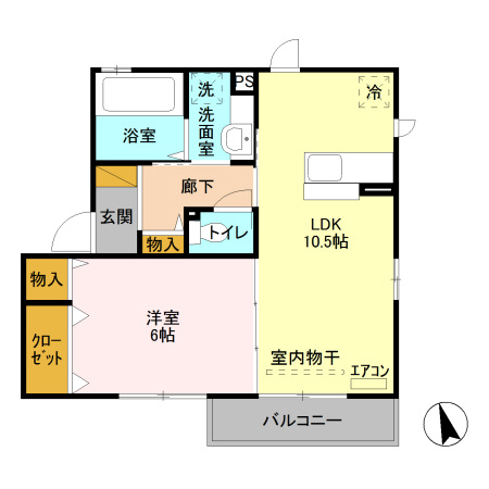 ノワイエの間取り
