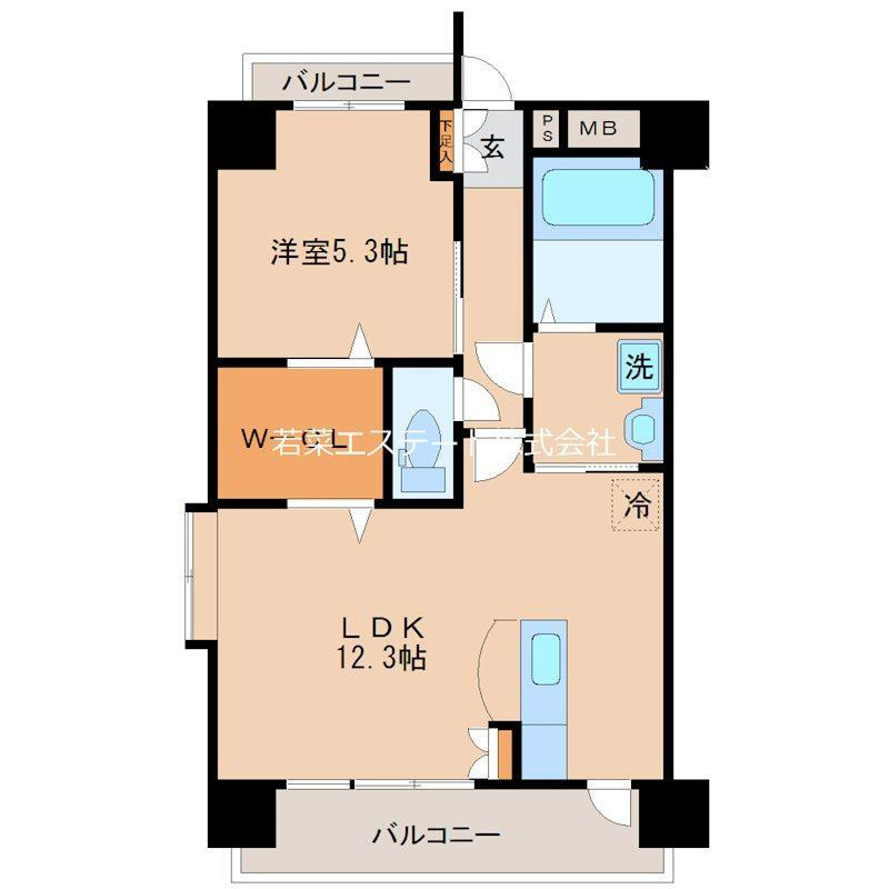 プラムフィールド東櫛原の間取り