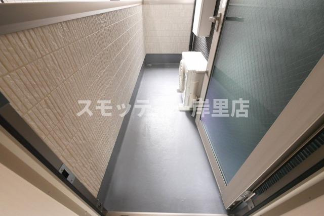 フジパレスあびこ駅北のバルコニー