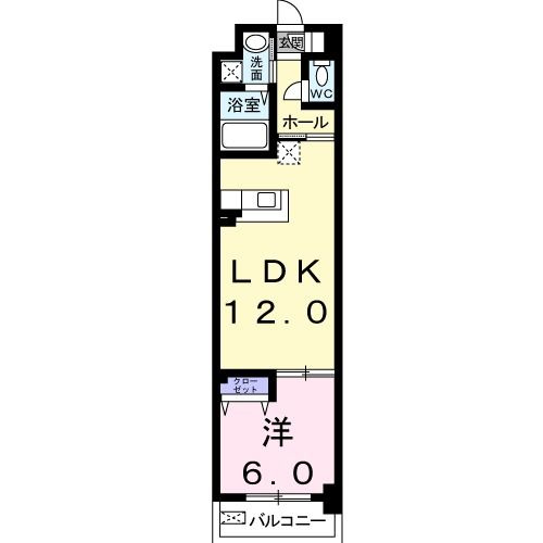ヴィラージュ経堂の間取り