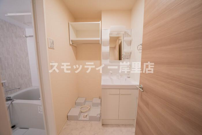 セジュールたまでの洗面所
