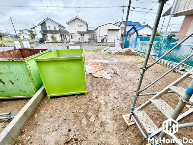 春日井市前並町　7期の前面道路含む現地写真