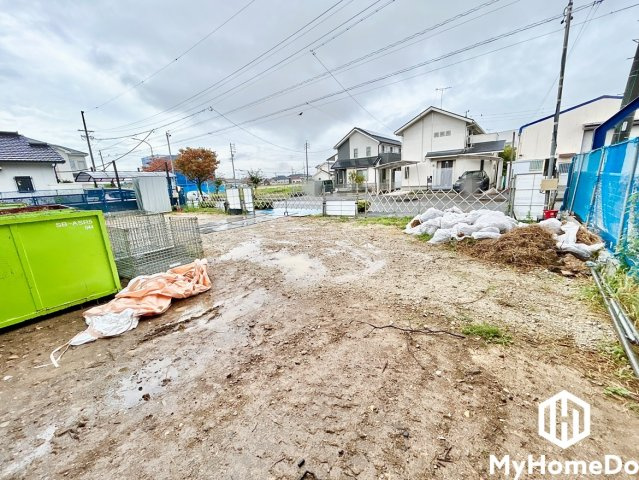 春日井市前並町　7期の前面道路含む現地写真