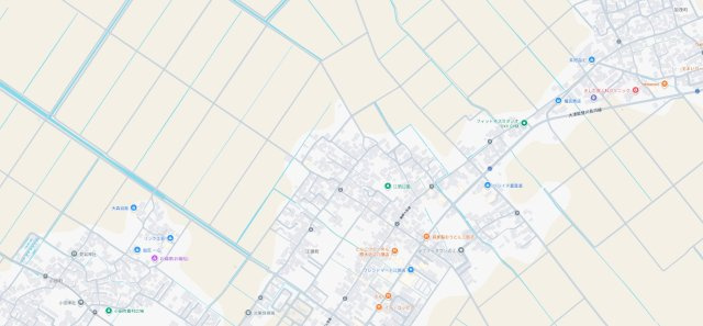 近江八幡市江頭町　第1期　新築一戸建ての地図