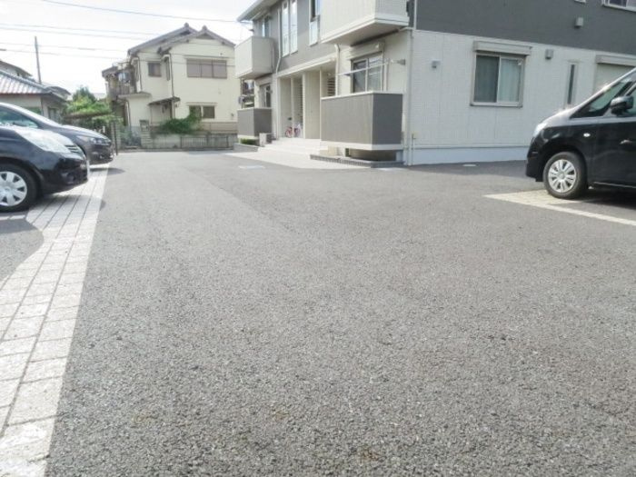ボヌール新松戸　A棟の駐車場