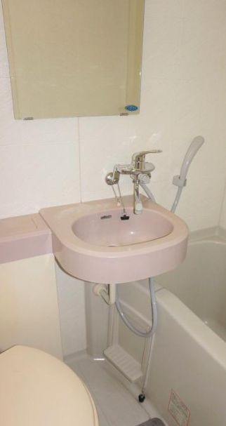 浦安市北栄１丁目の賃貸マンションの洗面所