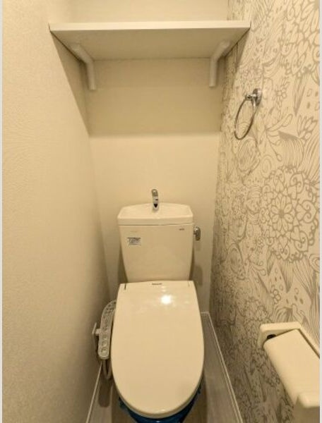 ハーモニーテラス伝馬町のトイレ|コンパクトで使いやすいトイレです