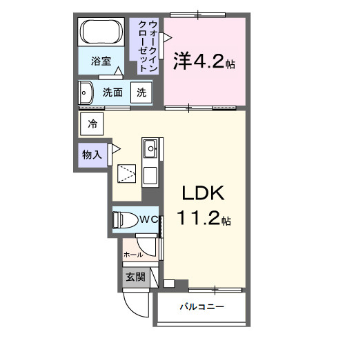 グレイス　ヒルズの間取り