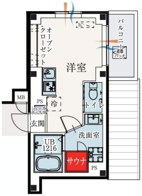 練馬区関町北5丁目マンションの間取り