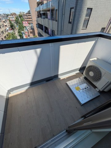 練馬区関町北5丁目マンションのバルコニー