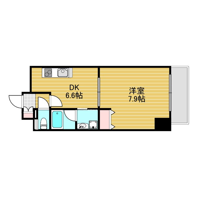 アーバネス淀川の間取り