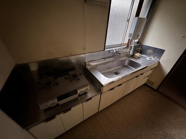 横須賀市深田台のアパートのキッチン