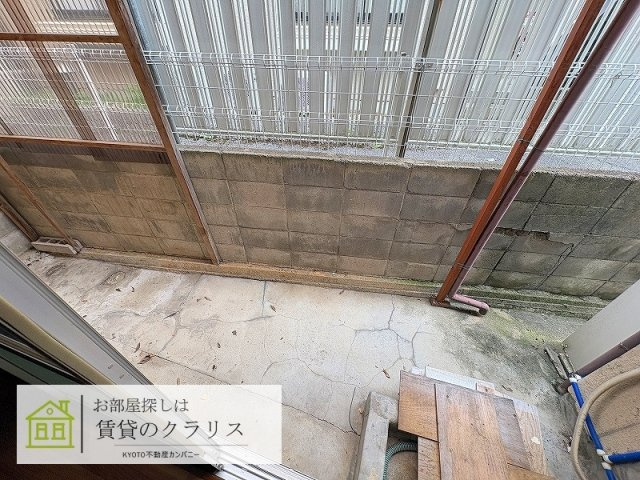 桂池尻町56-7貸家の庭