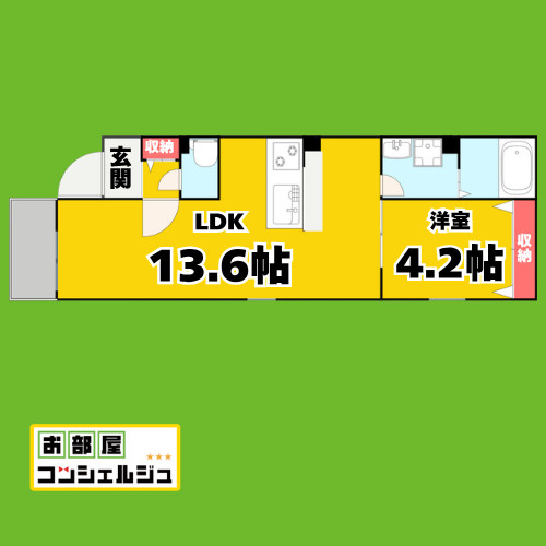 BC大金の間取り