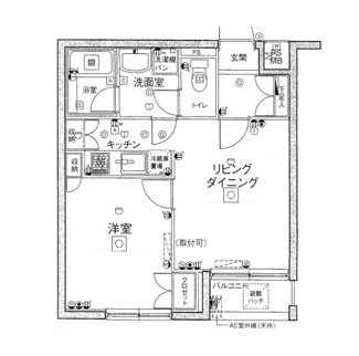 【間取り】 | パレ・ホームズ大岡山 | 間取りです。
