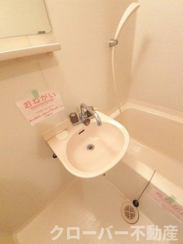 エルディム川西の洗面所