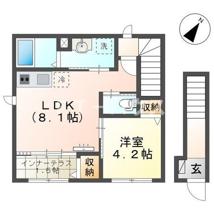 ハイムフェリクスの間取り|間取図