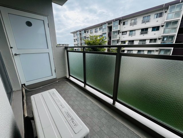 狩口台住宅33号棟のバルコニー