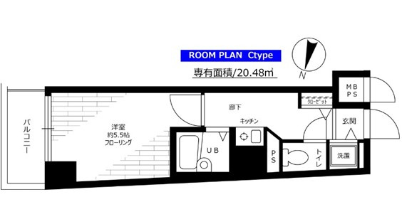ステージファースト目白の間取り