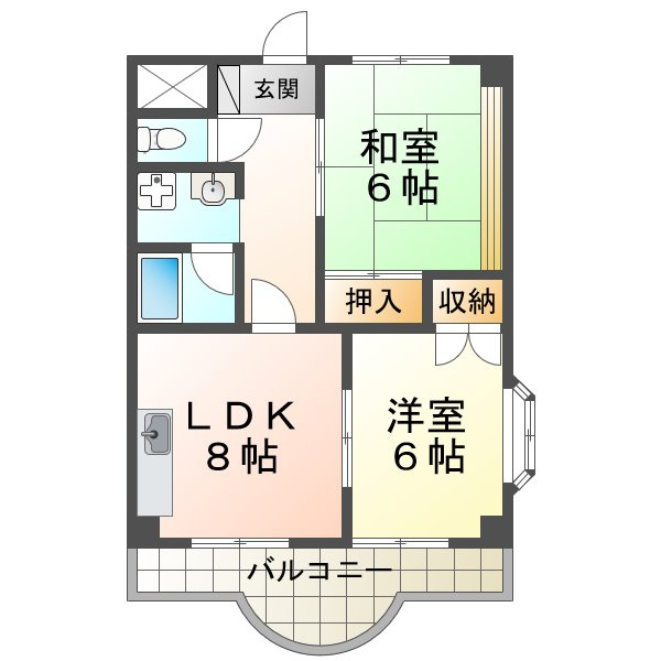 ドリーム寺池の間取り