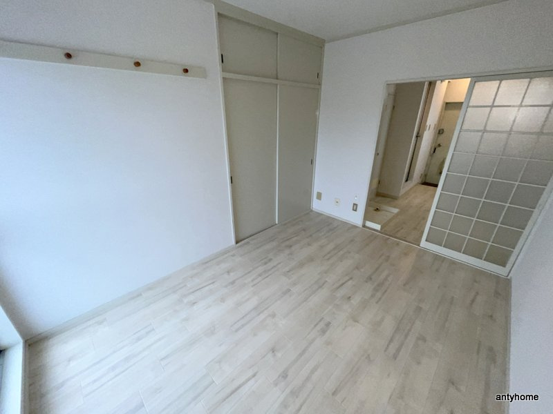 ナオミハイツ３　仲介手数料無料の寝室