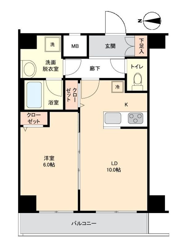 ティモーネ深川リーヴァの間取り