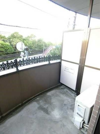 グリフィン川崎西口参番館のバルコニー